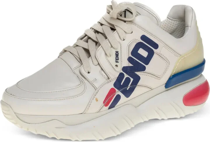 Logo-Embellished Retro Sneakers - Image 3