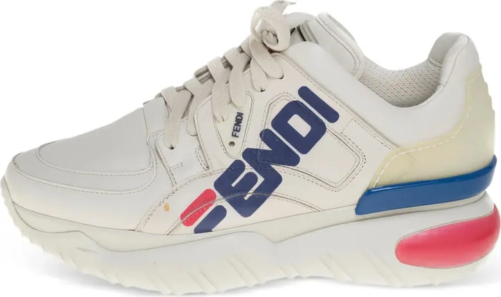Logo-Embellished Retro Sneakers