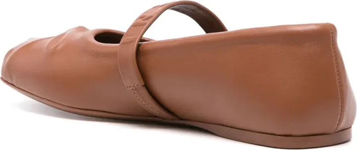 Logo-Embossed Ballet Flats - Image 3