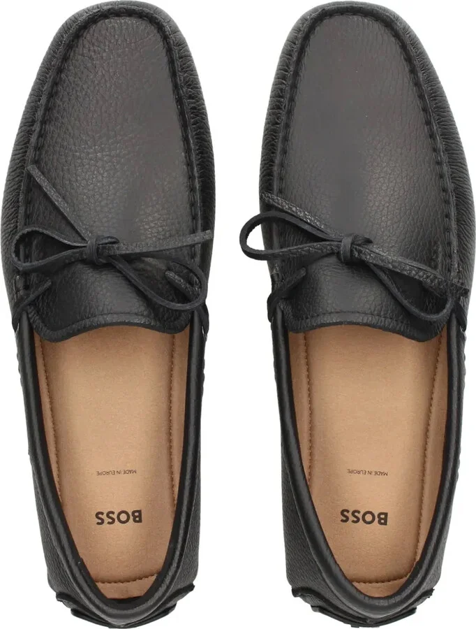 Logo-Embossed Boat Shoes - Image 4