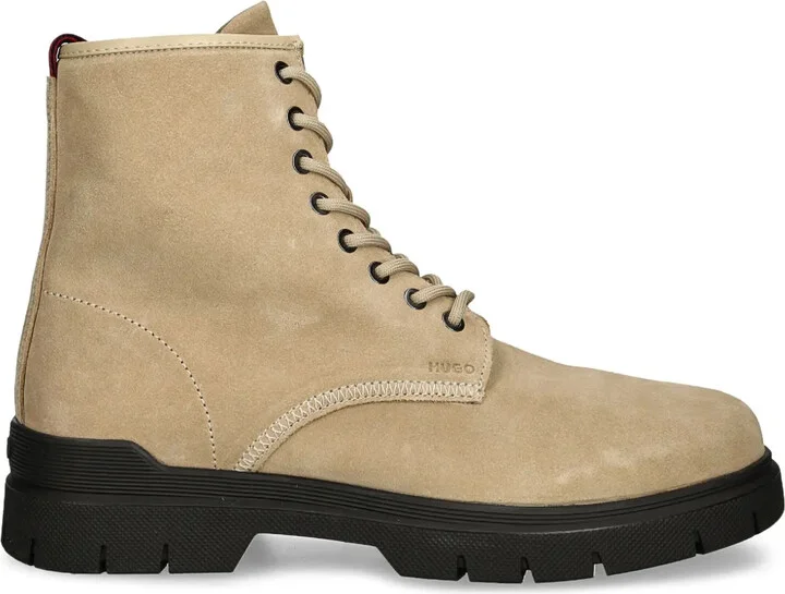 Logo-Embossed Boots