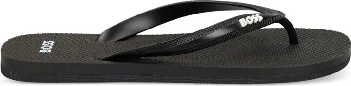 Logo-Embossed Flip-Flops