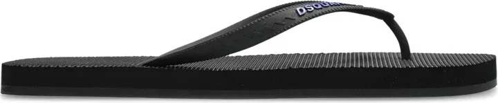 Logo-Embossed Flip Flops