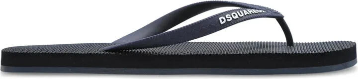 Logo-Embossed Flip Flops