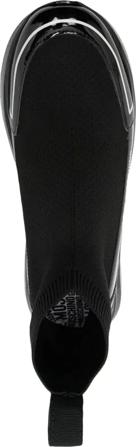 Logo-Embossed High-Top Sneakers - Image 4