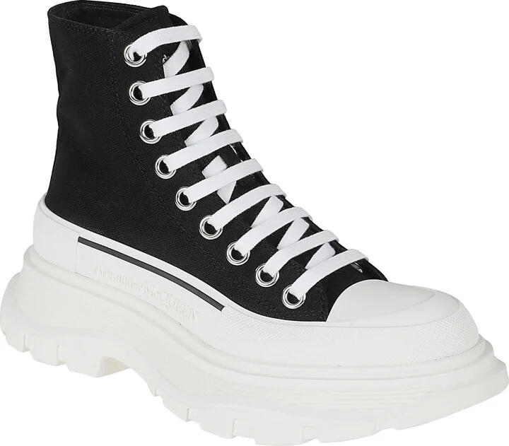 Logo Embossed Lace-up Boots - Image 2