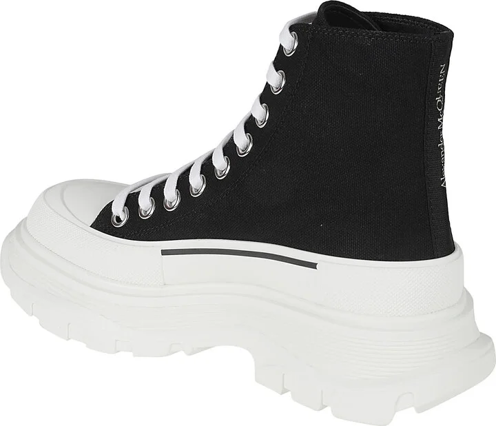 Logo Embossed Lace-up Boots - Image 3