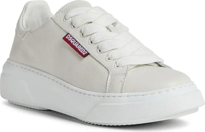 Logo-Embossed Lace-Up Sneakers - Image 2