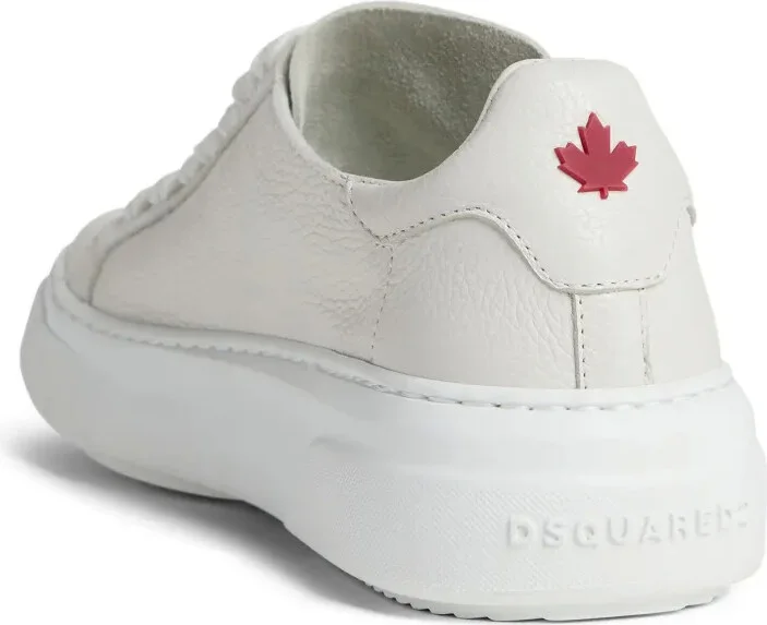 Logo-Embossed Lace-Up Sneakers - Image 3