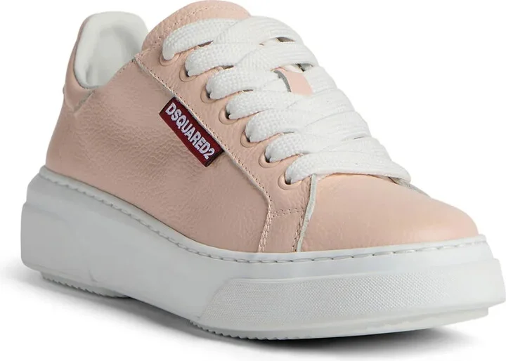 Logo-Embossed Lace-Up Sneakers - Image 2