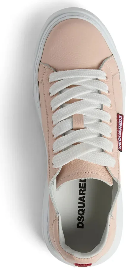 Logo-Embossed Lace-Up Sneakers - Image 4