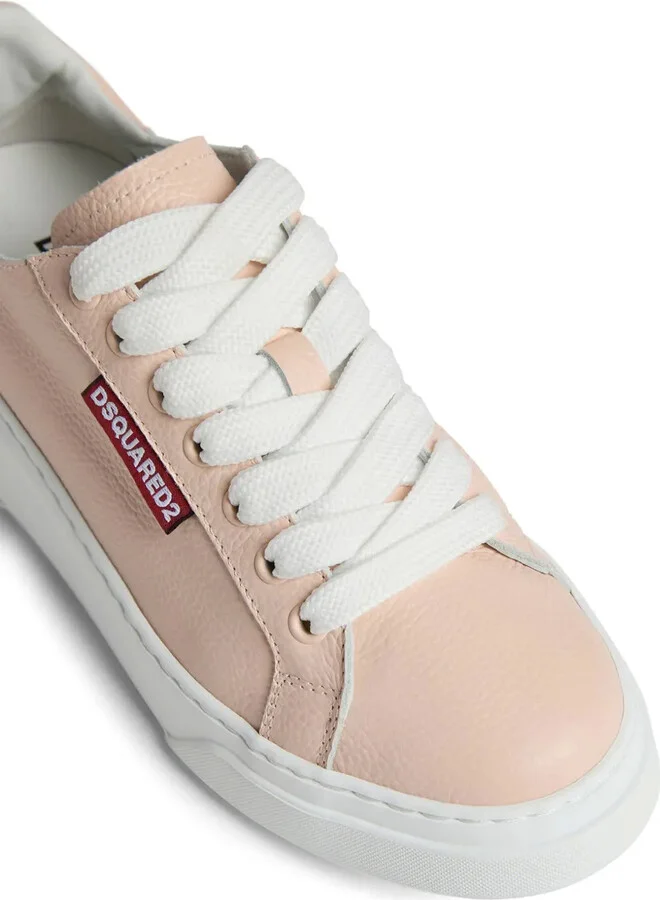 Logo-Embossed Lace-Up Sneakers - Image 5