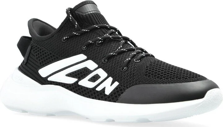 Logo-embossed Lace-up Sneakers - Image 2