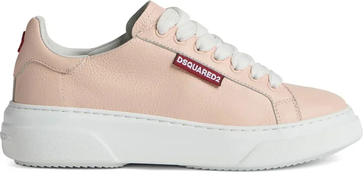 Logo-Embossed Lace-Up Sneakers