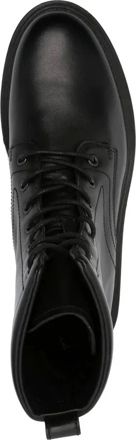 Logo-Embossed Leather Boots - Image 4