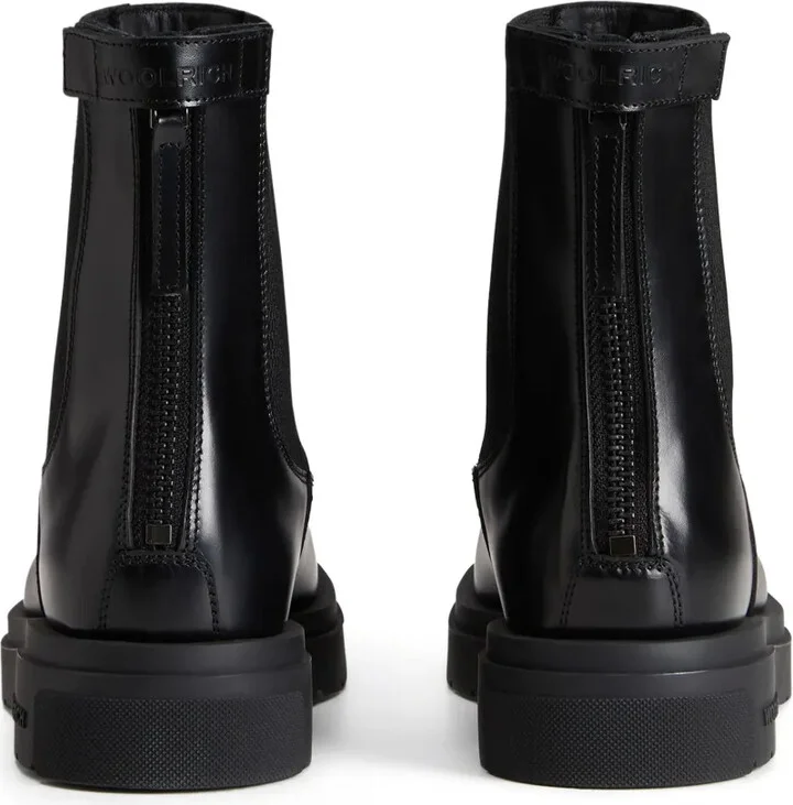 Logo-Embossed Leather Chelsea Boots - Image 3