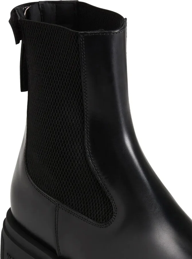 Logo-Embossed Leather Chelsea Boots - Image 5