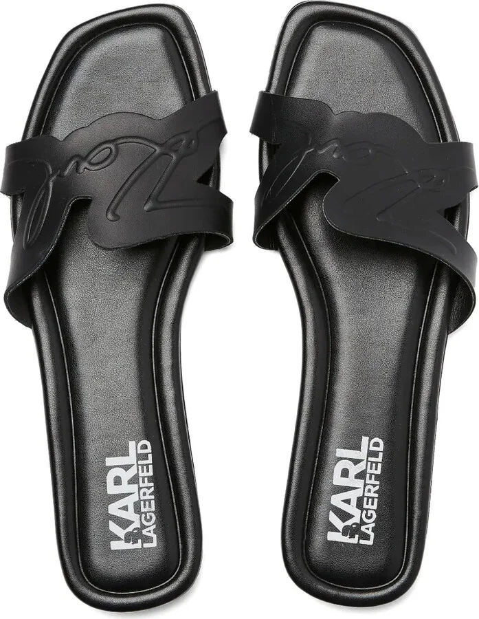 Logo-Embossed Leather Sandals - Image 4