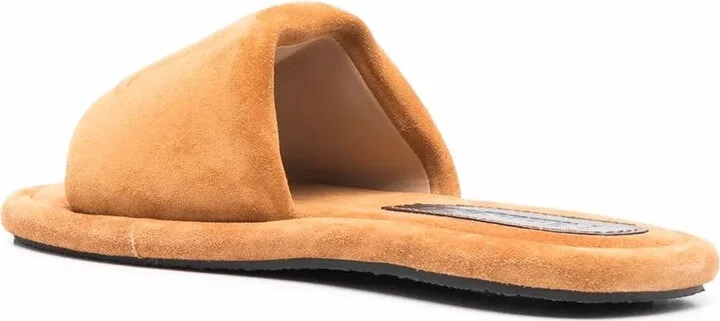 Logo-Embossed Leather Sandals - Image 3