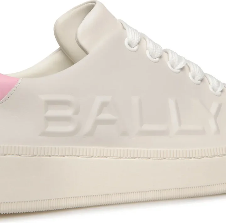 Logo-Embossed Leather Sneakers - Image 5