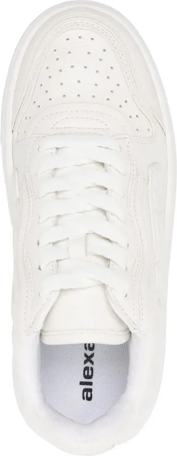 Logo-Embossed Leather Sneakers - Image 4