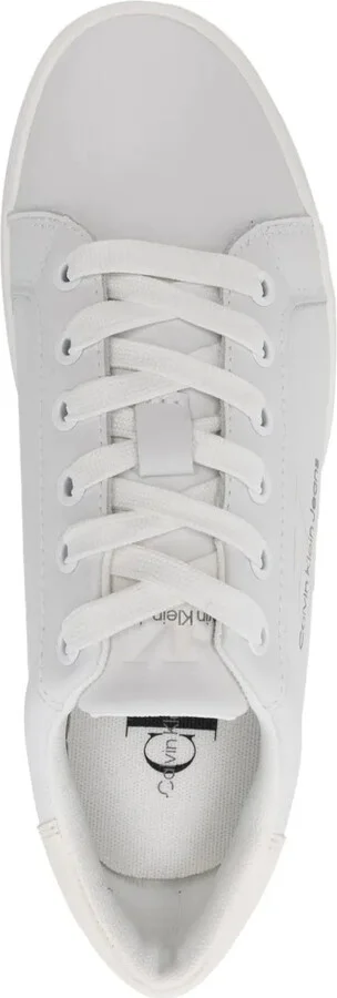 Logo-Embossed Leather Sneakers - Image 4
