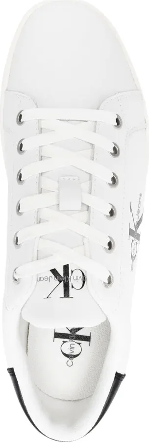 Logo-Embossed Leather Sneakers - Image 4