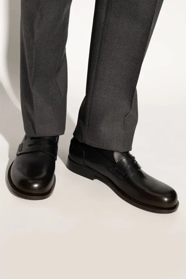 Logo Embossed Loafers - Image 2