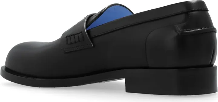 Logo Embossed Loafers - Image 5