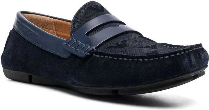 Logo-Embossed Loafers - Image 2