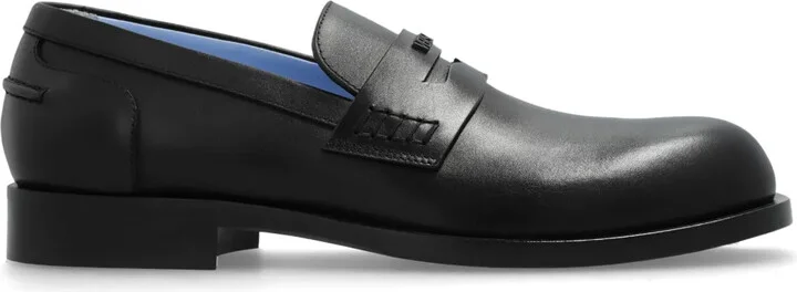 Logo Embossed Loafers