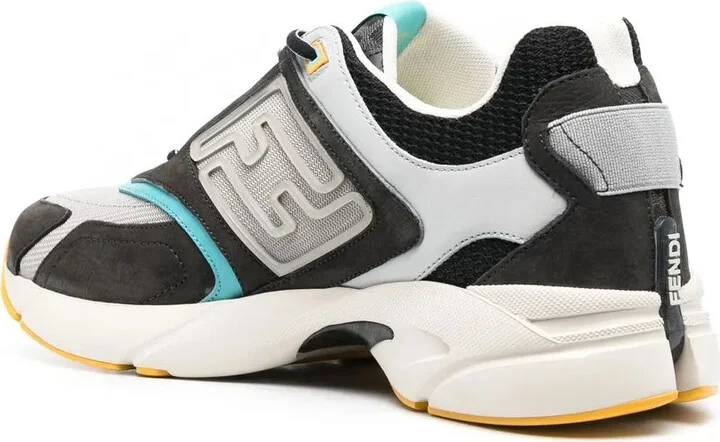 Logo-Embossed Low-Top Sneakers - Image 2