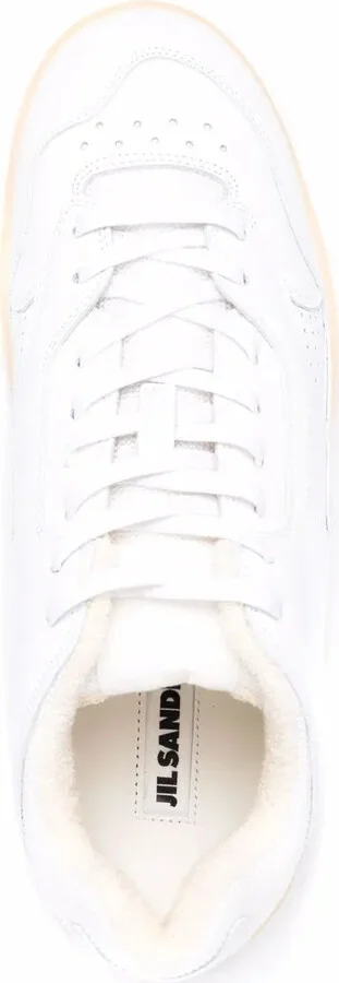 Logo-Embossed Low-Top Sneakers - Image 4