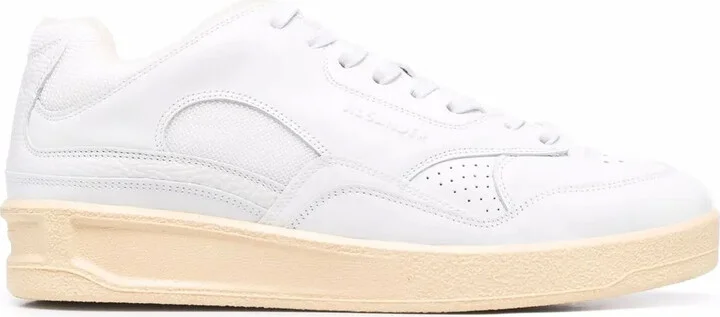 Logo-Embossed Low-Top Sneakers