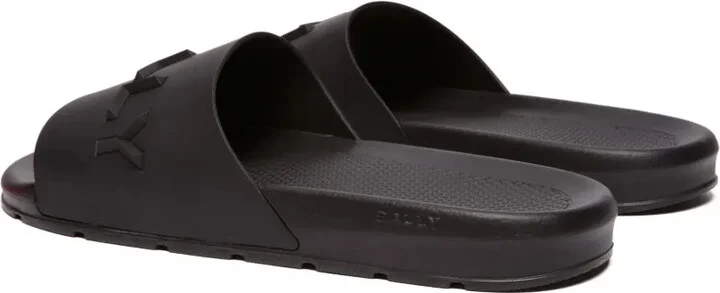 Logo-Embossed Moulded-Footbed Slides - Image 3