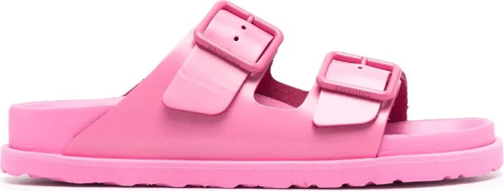 Logo-Embossed Open-Toe Slides