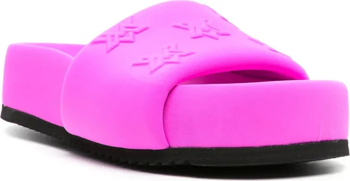 Logo-Embossed Padded Sandals - Image 2