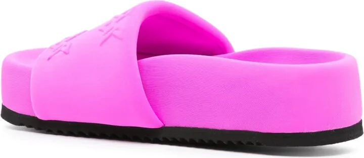 Logo-Embossed Padded Sandals - Image 3