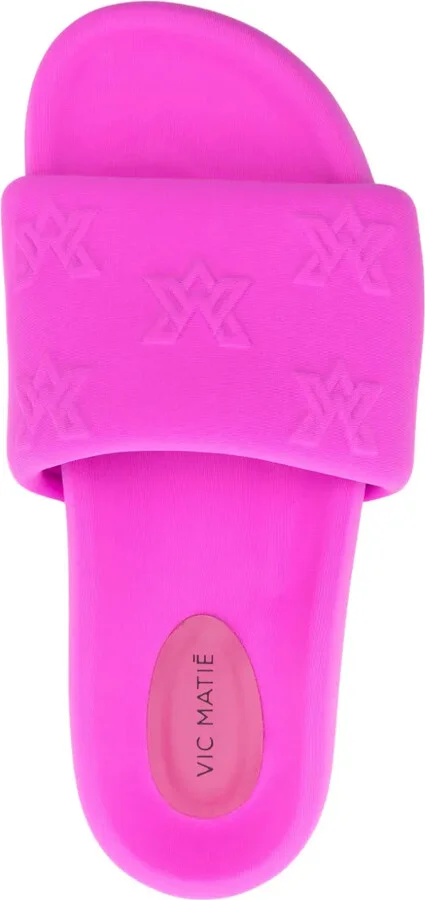 Logo-Embossed Padded Sandals - Image 4
