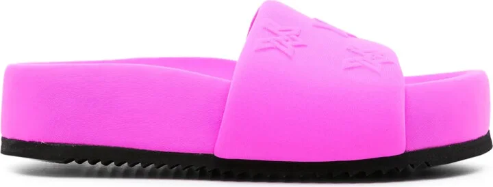 Logo-Embossed Padded Sandals
