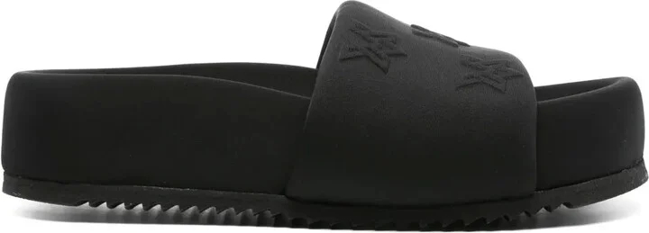 Logo-Embossed Padded Slides