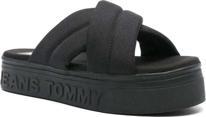 Logo-Embossed Platform Sandals - Image 2