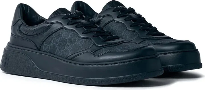 Logo-Embossed Platform Sneakers - Image 2