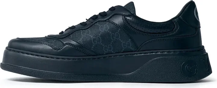 Logo-Embossed Platform Sneakers - Image 3