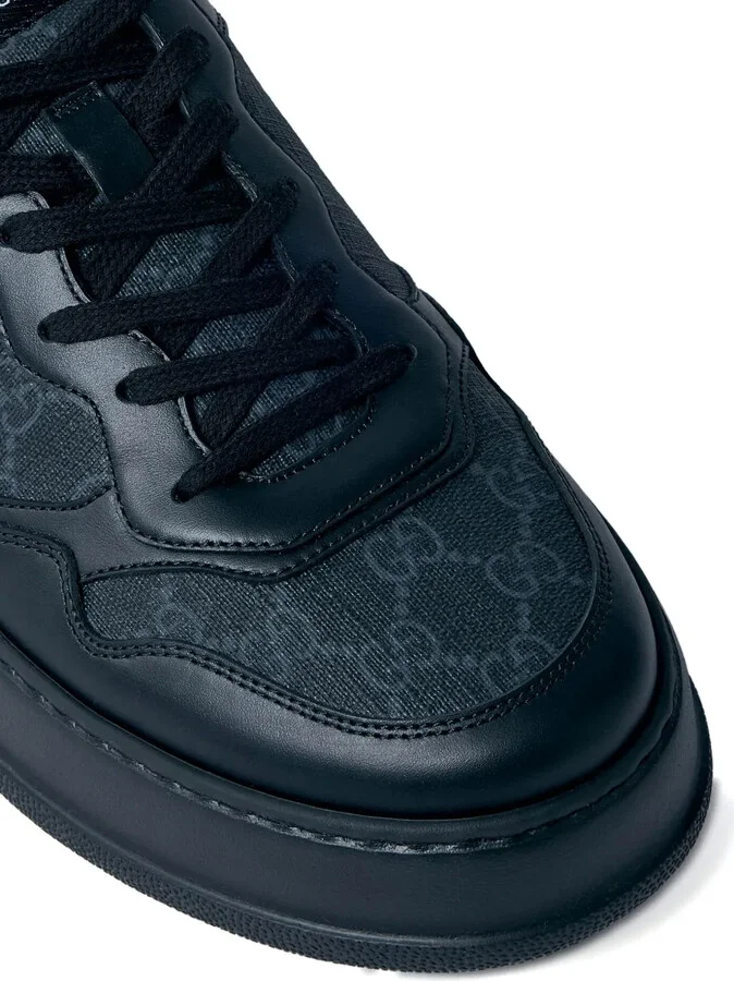 Logo-Embossed Platform Sneakers - Image 4