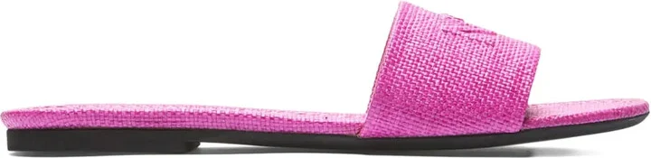 Logo-Embossed Sandals