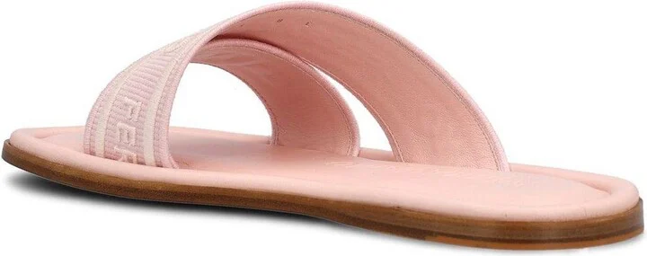 Logo Embossed Slip-on Sandals - Image 3
