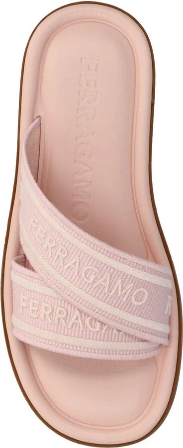 Logo Embossed Slip-on Sandals - Image 4