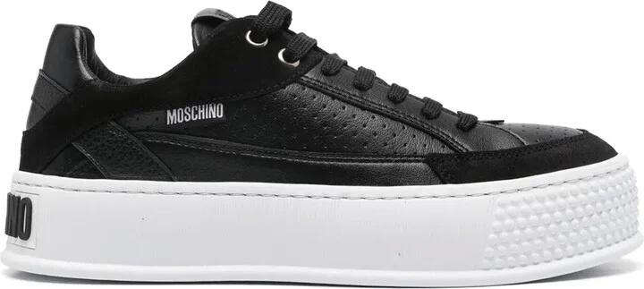 Logo-Embossed Sneakers