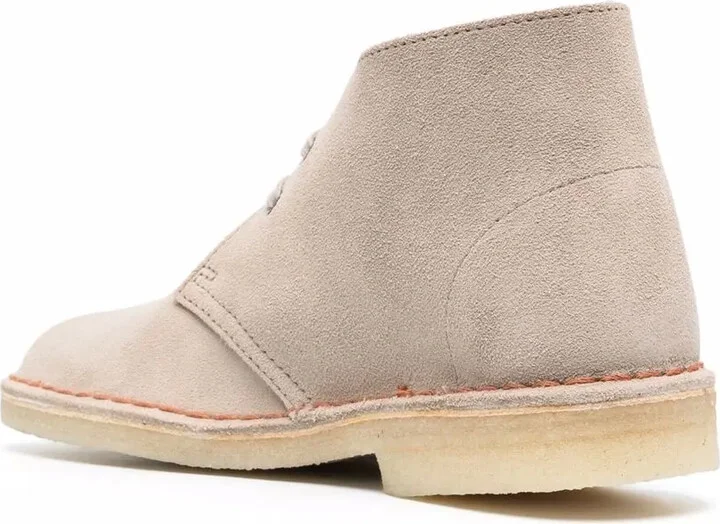 Logo-Embossed Suede Desert Boots - Image 3